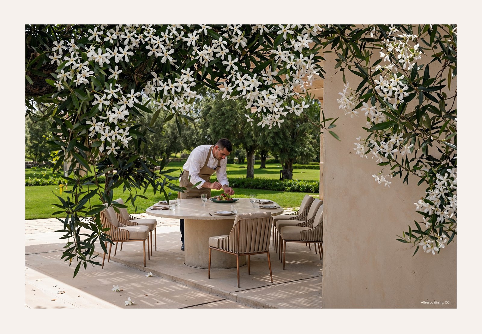 Alfresco dining