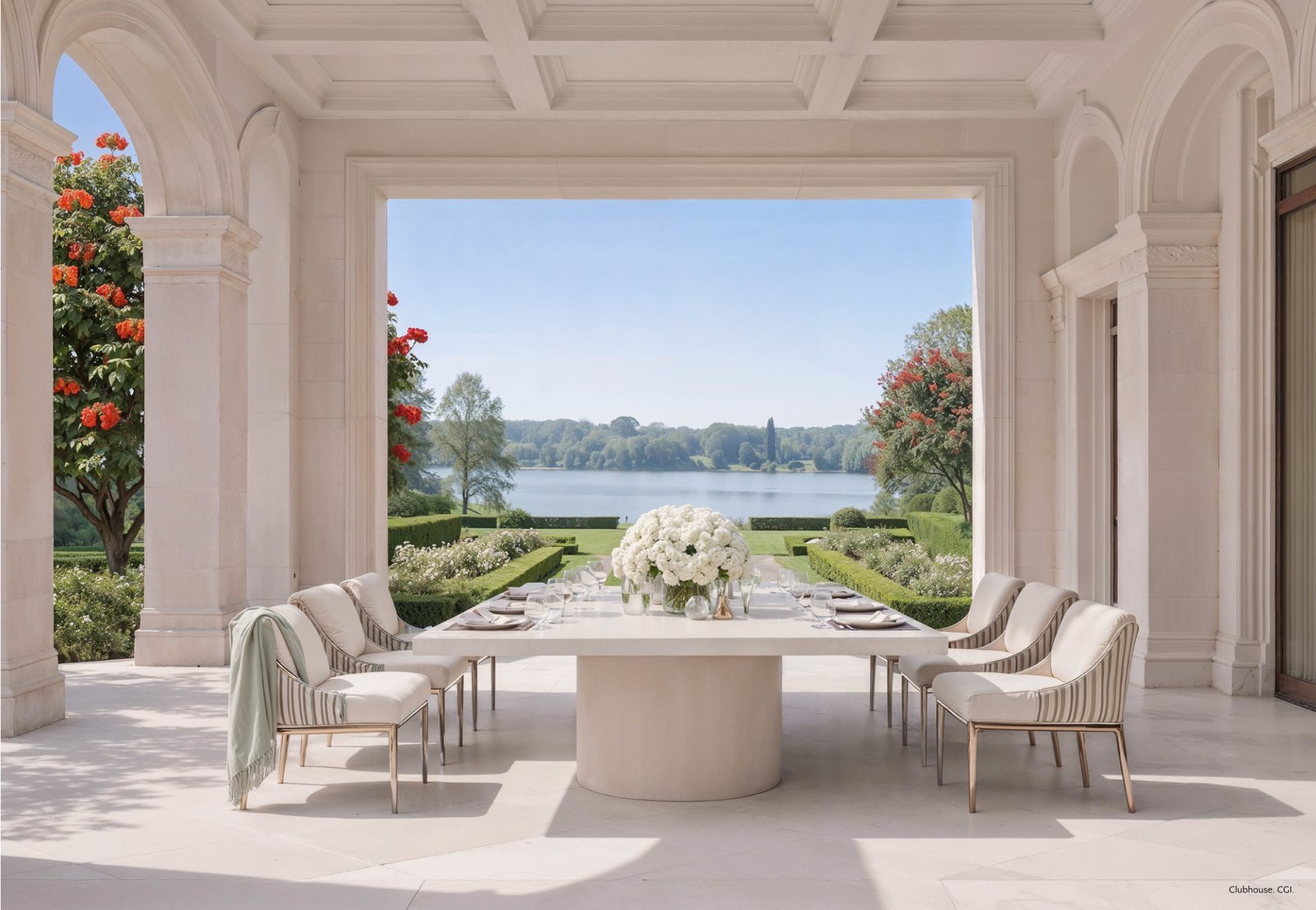 Grand clubhouse